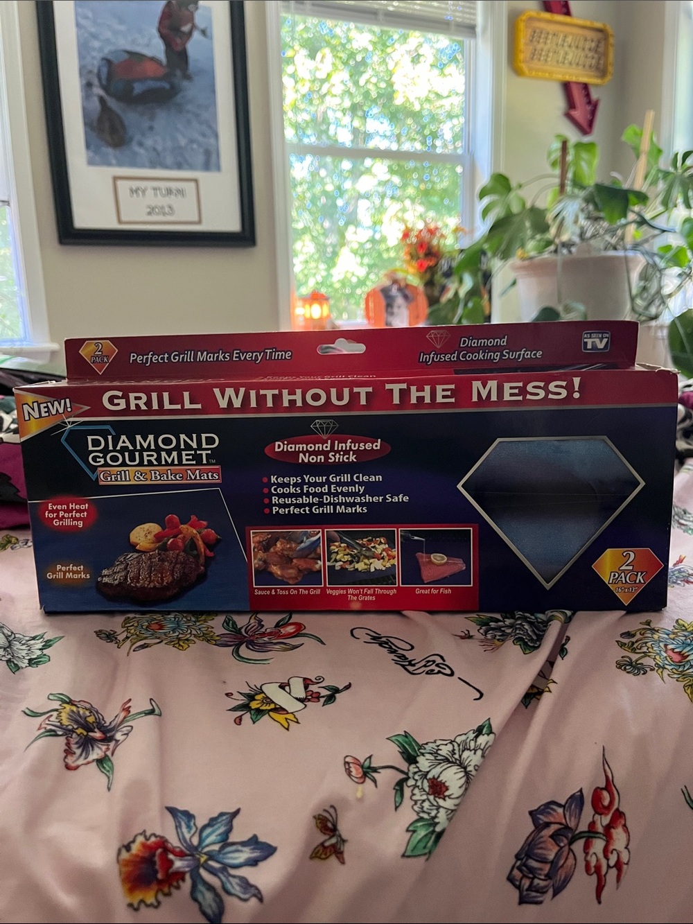 Black Grill & Bake Mats - 2 Pack